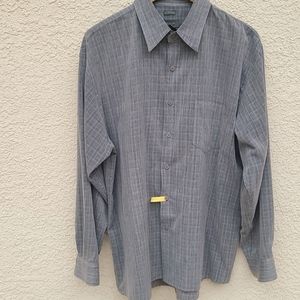 Bruno Sueded Grey Long Sleeve Shirt